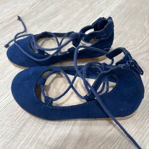 ZARA Baby - Blue Lace-Up Shoes (Size 21)